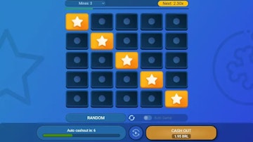 Aposta em Mines com 1 real