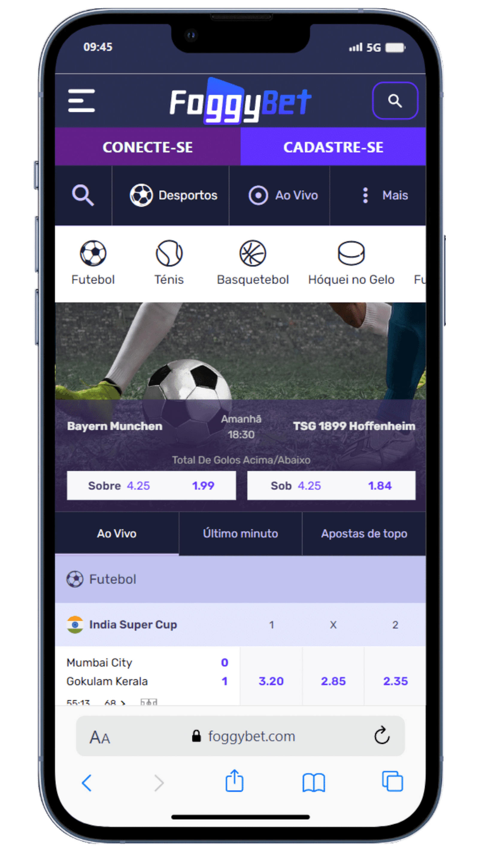 Apostas Desportivas na Foggybet