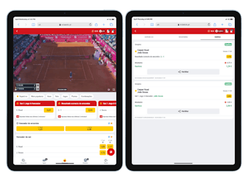 Apostas ao vivo Ruud vs Sousa