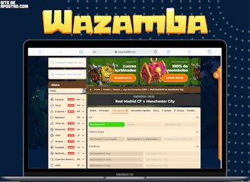 Apostas desportivas na Wazamba