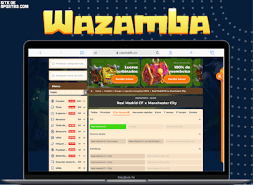 Apostas desportivas na Wazamba