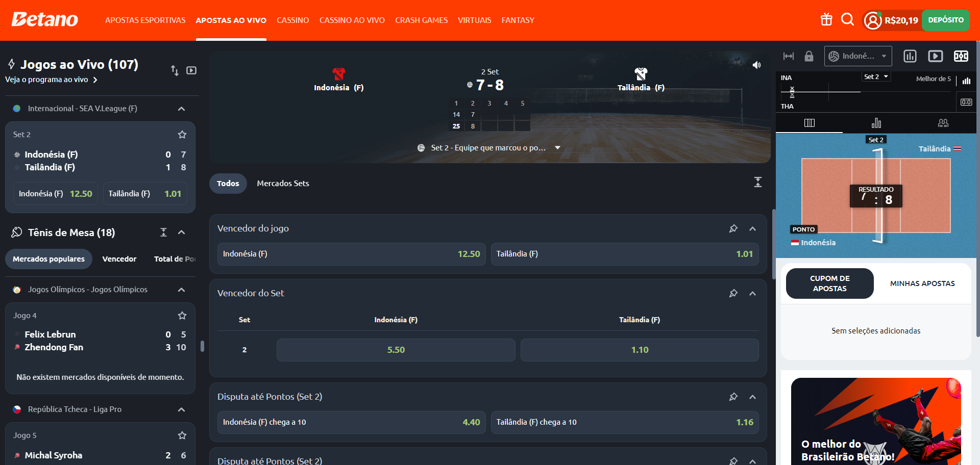 Betano Apostas Ao Vivo