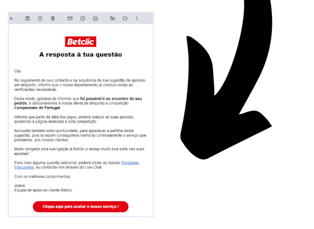 Betclic aceita pedido de aposta no Campeonato de Portugal