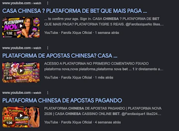 Casa de Apostas Chinesa Videos