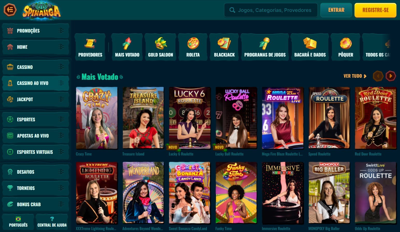 Design moderno e apelativo em todas as paginas