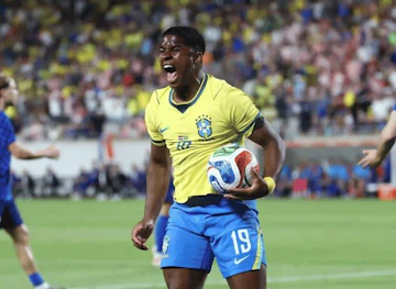 Endrick no Brasil vs Croacia