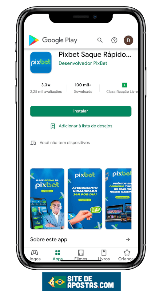 Descarga de APK de Pixbet Jogos