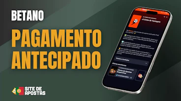 Pagamento antecipado na betano
