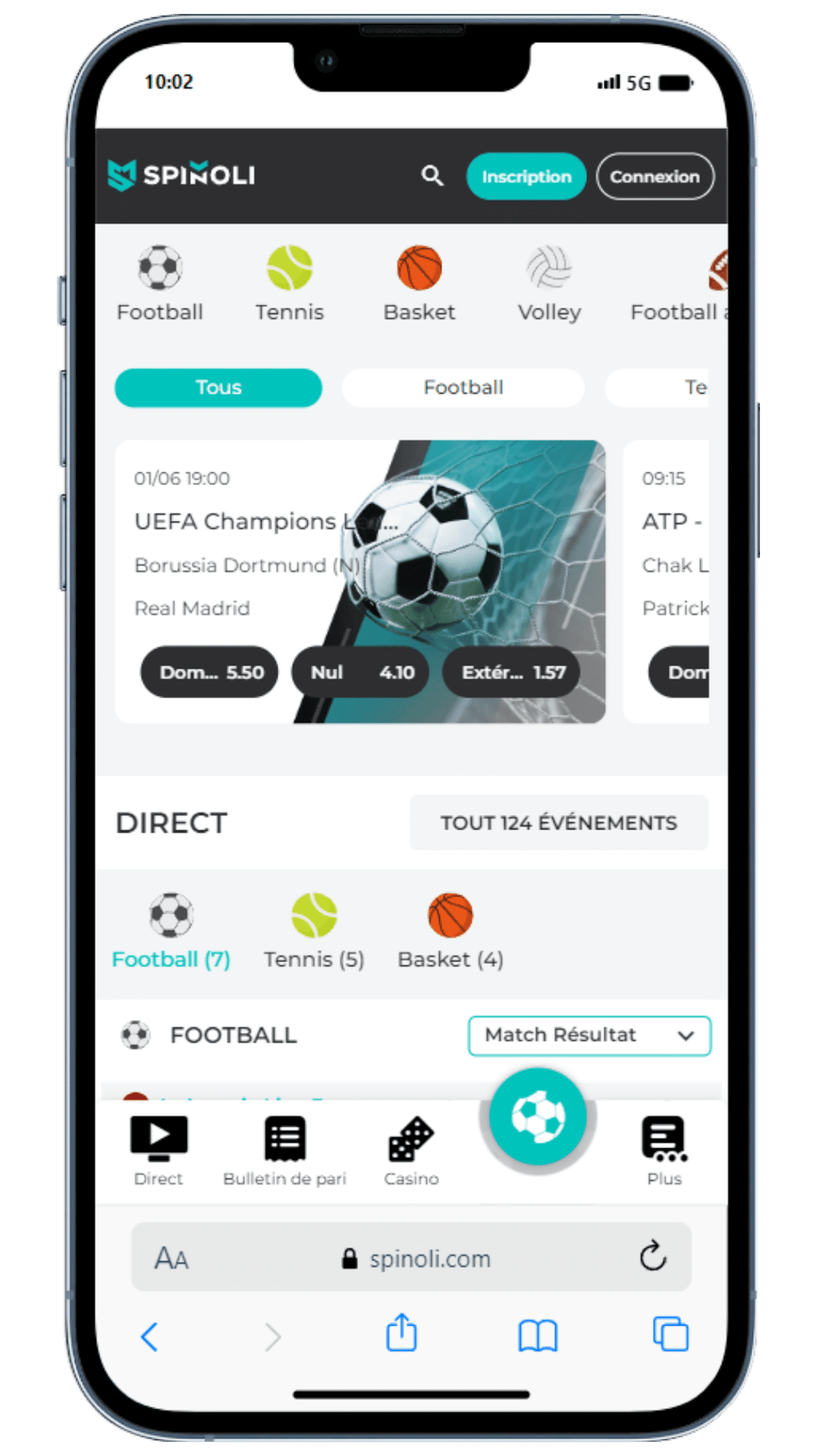 Pagina Inical da Spinoli