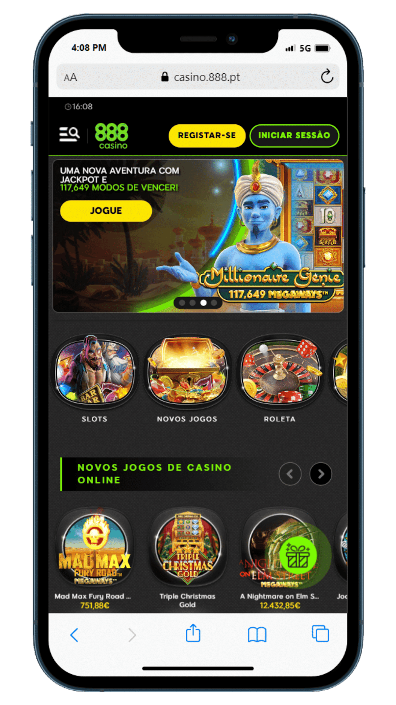 Pagina Inicial 888 Casino