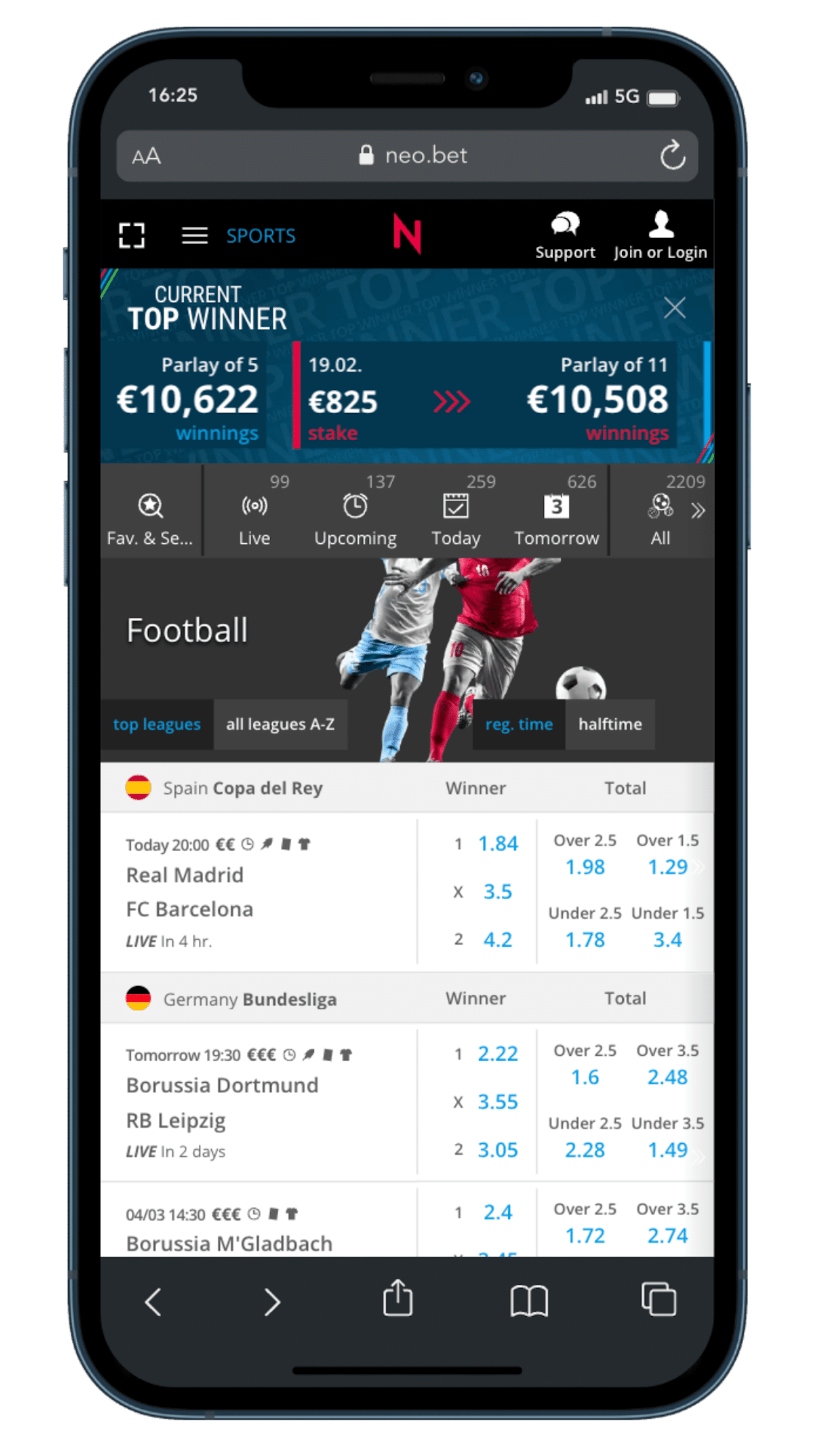 Pagina Inicial Neo bet