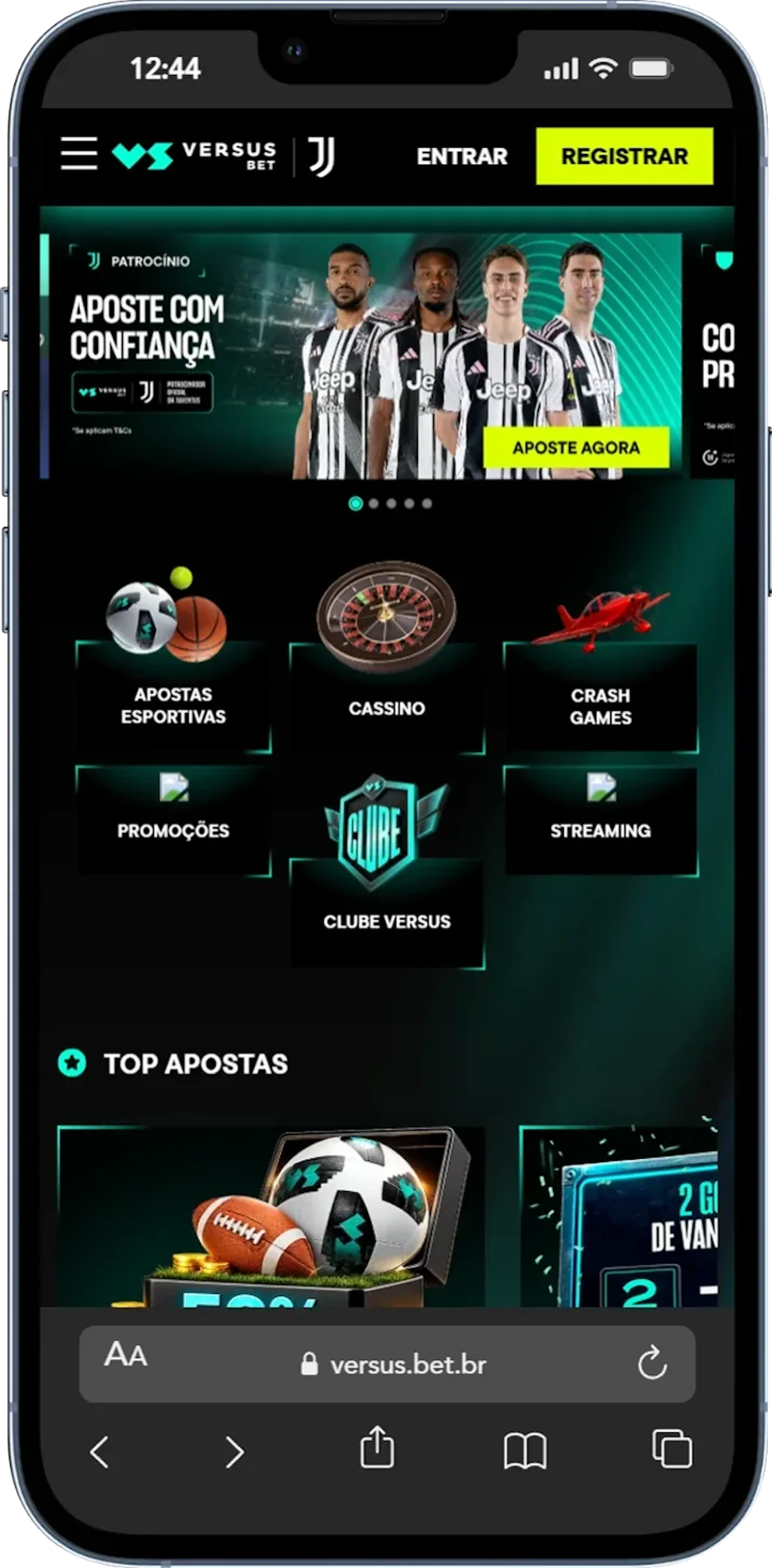 Pagina Inicial Versus Bet