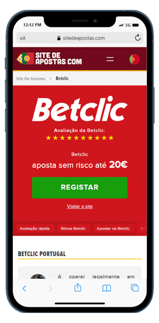 Review da Betclic no Site De Apostas
