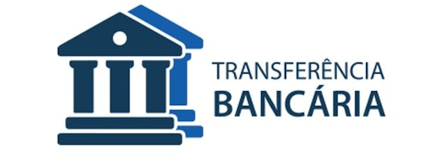 Imagem mostrando o símbolo de transferência bancária