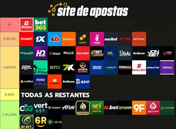 Tier List Sitede Apostas com