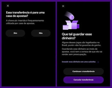 Alerta nubank casas de apostas