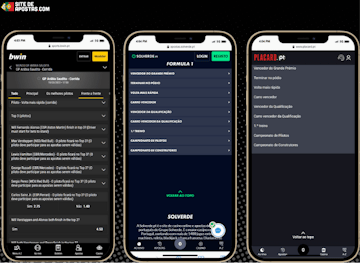 Apostas em F1 na Bwin Solverde e Placard
