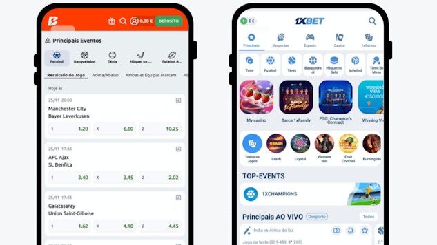 Betano vs 1xbet app