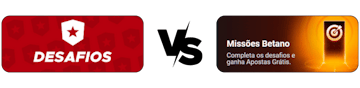 Desafios betclic vs missoes betano