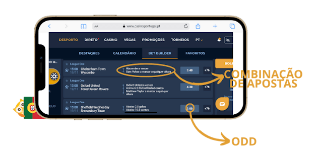 Ferramenta bet builder do casino portugal