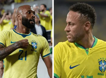 Igor thiago e neymar atuando pelo brasil