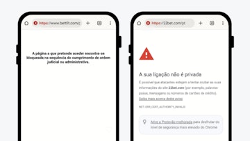 Imagem das aplicacoes da 22bet e bettilt