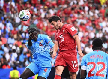 Joao neves fazendo o gol no Portugal vs RD Congo copa do mundo 2026