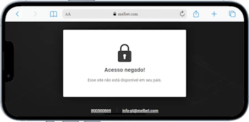 Melbet acesso negado