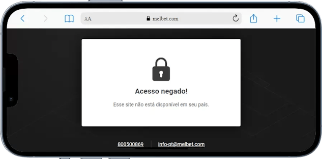 Melbet acesso negado