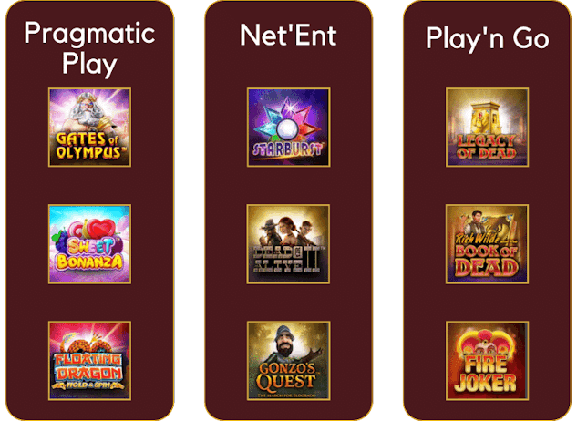 Operadores e slots mais populares no casino Pokerstars