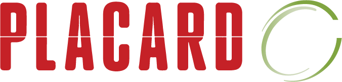 Placard logo transparent
