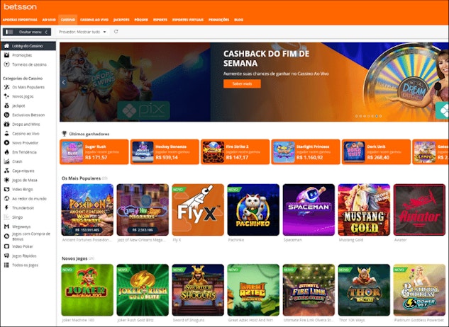 Plataforma cassino betsson