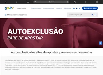 Plataforma centralizada de autoexclusao