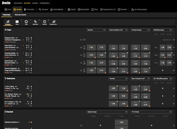 Plataforma de apostas ao vivo da bwin