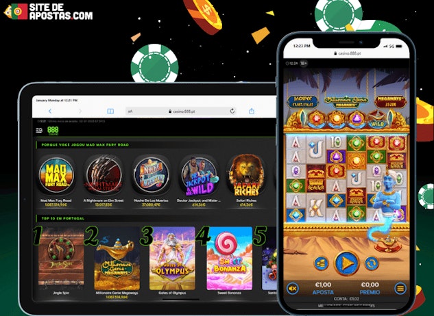 Plataforma do 888 casino online em Portugal