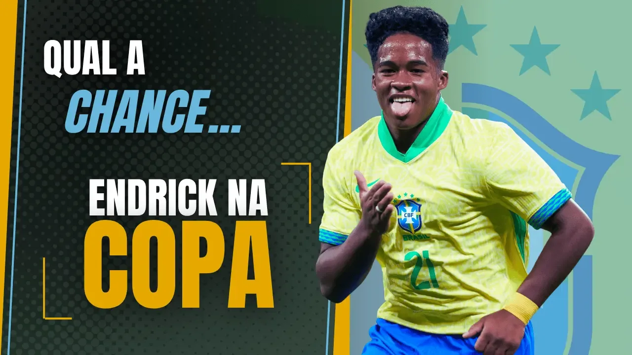 Probabilidades de endrick ser chamado para a Copa do Mundo 2026
