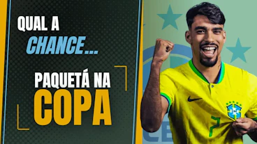 Probabilidades de paqueta ser chamado para a Copa do Mundo 2026