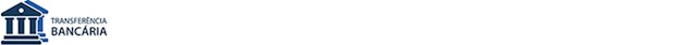 Imagem com o logotipo de transferência bancária